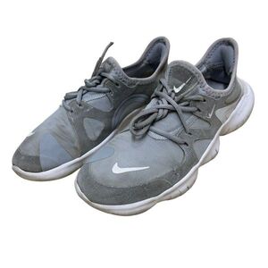 AK587 NIKE ナイキ フリーラン ランニングシューズ スニーカー US5.5 22.5cm グレー メッシュ