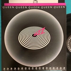 ☆美盤 クイーン QUEEN / ジャズ Jazz 見開き盤 ポスター付き 6E-166【US盤】 LP レコード アナログ盤 10647F3YK8