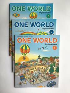 令和6年中学英語教科書3冊セット　ONE WORLD1・2・3 教育出版　[704][804][904] 令和6年発行　ワンワールド3冊セット　新品
