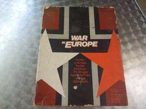 再値下げ　SPI WAR IN EUROPA 中古 オリジナル版 駒未切断