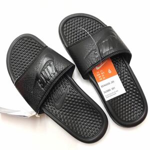 NIKE サンダル ベナッシ JDI Black/Black/Black(nike BENASSI JDI シャワーサンダル 343880-001サイズ24㎝