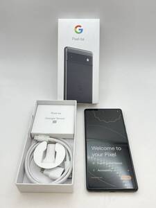 KT031230【爆速発送・土日発送可】Google pixel 6a 128GB ブラック Android グーグル ピクセル SIMフリー 即決 