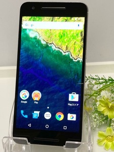 極美品 Google　Huawei　Nexus 6P　アンドロイド　64GB☆　5.7型 ソフトバンク版 Wi-Fi専用機などにも♪ スマホ本体 A6601