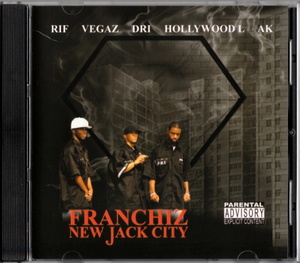 激レア FRANCHIZ - NEW JACK CITY (2006) WI産 inc. MICHAEL JACKSON/LUTHER VANDROSS/DONNY HATHAWAY etc. ネタ満載 G-RAP/G-FUNK/HIP HOP