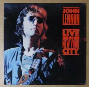 JOHN LENNON「LIVE IN NEW YORK CITY」米ORIG[初回SV規格CAPITOL]シュリンク美品