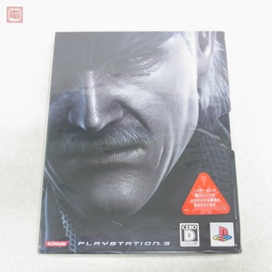 未開封 PS3 プレステ3 メタルギアソリッド4 METAL GEAR SOLID 4 GUNS OF THE PATRIOTS 初回生産版 コナミ KONAMI【10