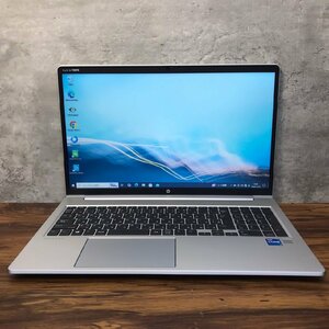 1円～ ●HP PROBOOK 450 G8 / 第11世代 Core i5 1135G7 (2.40GHz) / メモリ 8GB / NVMe SSD 256GB / 15.6型 HD / Windows10 Pro