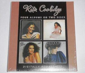 未開封◎UK盤*2CD『Anytime...anywhere/Love Me Again/Satisfied/Heartbreak Radio：Rita Coolidge』リタ・クーリッジ★POP/AOR期の4作品