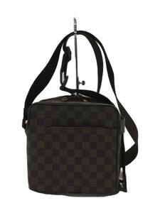 LOUIS VUITTON◆オラフPM_ダミエ・エベヌ_BRW/PVC/BRW/N41442//