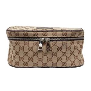 GUCCI グッチ GGキャンバス ボディバッグ 630915 レザー ベージュ ブラウン ウエストバッグ ベルトバッグ アウトレット