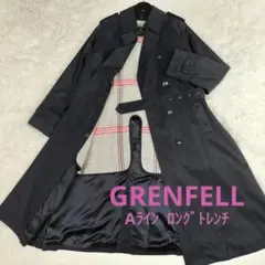 GRENFELL　ロングトレンチコート　英国製　Lsize