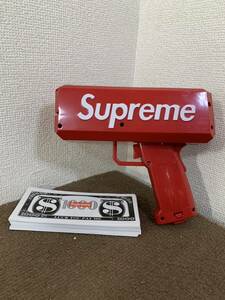 【中古品】Supreme/CashCannon Money Gun 赤 シュプリーム/キャッシュキャノン マネー ガン 簡易動作確認