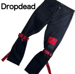 DROP DEADドロップデッド ボンテージパンツ GR8 ポップアップ tripp nyc vivienne westwood Bring Me The Horizon GR8