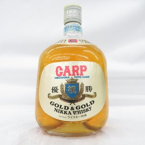 1円～【未開栓】NIKKA ニッカ G&G 広島東洋カープ ’79 優勝記念 特級 ウイスキー 760ml 43％ 11738170 1222