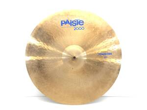 ■PAISTE パイステ 2000 シンバル POWER RIDE 22 70年代 中古品■