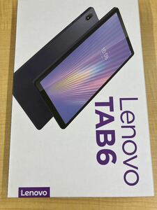 d4d234 美品 Lenovo TAB6 タブレット ソフトバンク アビスブルー 