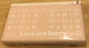 【動作確認済み】限定版　Love and Berry Nintendo DS Lite 任天堂 ニンテンドーDS Lite