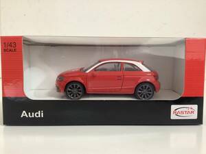 アウディ 初代 A1 3ドア TDI 1.4 TFSI 2010年式~ 1/43 約9.1㎝ RASTAR ミニカー 送料￥350