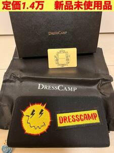 定価1.4万　DRESSCAMP 長財布黒 スマイリーフェイス　ケース付き　新品未使用