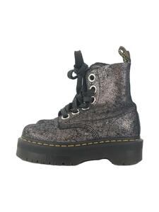 Dr.Martens◆レースアップブーツ/UK4/BLK/MOLLY