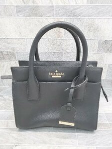 ◇ KATE SPADE NEW YORK ケイトスペード シンプル コンパクト ショルダー ハンド バッグ ブラック レディース P