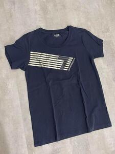 小さめ　レディース 国旗 emporio armani Tシャツ