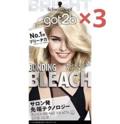 Schwarzkopf got2b Bonding Bleach 3つセット