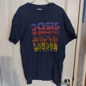 1円スタート oasis オアシス 2002 Tシャツ ビンテージ