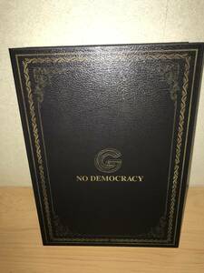 GLAY CD NO DEMOCRACY G-DIRECT限定盤 1CD+3Blu-ray