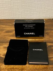 I4K068◆新古品◆ シャネル CHANEL オイル コントロール ティッシュ あぶらとり紙 150枚