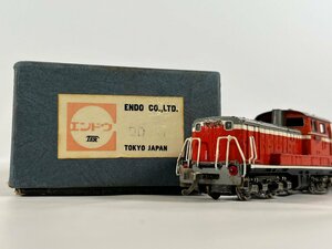 5-43＊HOゲージ ENDO ディーゼル機関車 DD51 エンドウ TER 金属製 鉄道模型(ajj)