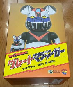 ベアブリック　グレートマジンガー　Great Mazinger メッキVer BE@RBRICK ※400%のみ　永井豪　1/6計画　抽選　当選品　昭和　レトロ