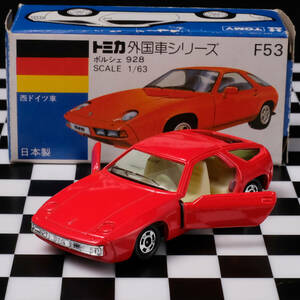 トミカ ポルシェ 928 赤 #F53-1-1 日本製