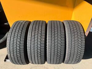 【5291】215/55R17 4本セット冬タイヤバリ山BRIDGESTONE BLIZZAK VRX3【2021年】