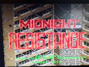 ミッドナイトレジスタンス データイースト デコ MIDNIGHT RESISTANCE DATA EAST DECO