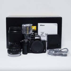 極美品 Nikon Z50 ダブルズームキット ミラーレス一眼 ニコン