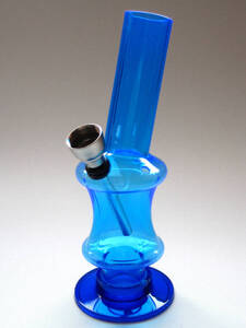 ●SALE●アクリルボング水パイプ【コンパクト/青】PIPE喫煙具WEEDちびボングTHCカンナビスカップBURST HIGH TIMES420BONG通販cosmic noise