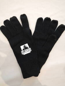 X-LARGE エクストララージ XLARGE OG LOGO KNIT GLOVE 黒 グローブ 手袋 最新人気商品 送料￥230～