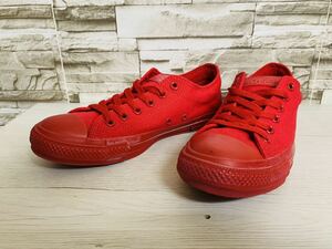 CONVERSE コンバース 25.0cm スニーカー シューズ オールスター ALL STAR レッド ローカット