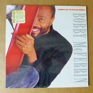 BOBBY McFERRIN「SIMPLE PREASURES」米ORIG [EMI MANHATTAN] ステッカー有シュリンク美品