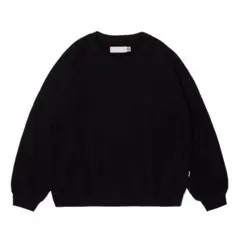 SO ORIGINAL CREW NECK SWEAT SHIRT BLACK