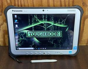 ★★Panasonic TOUGHPAD FZ-G1/i5-4310U/SSD128GB/メモリ4GB/FULL HD/カメラ/タッチパネル/タッチペン付属