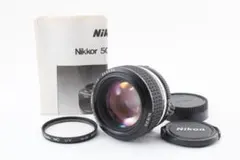 新品級 ニコン AI-S 50mm f1.2 説明書付 MF レンズ B234