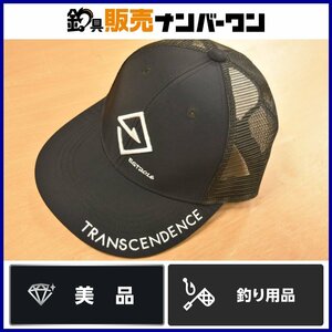 【美品★】TRANSCENDENCE トランセンデンス キャップ TC2 フリーサイズ 帽子 ブラック 黒 Compass of your dream CKN
