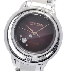 シチズン CITIZEN EW5529-55W シチズン エル ダイヤ エコドライブ ソーラー レディース良品箱・保証書付き_847652