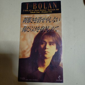 240057●中古シングルCD●刹那さを消せやしない 傷だらけを抱きしめて/T-BOLAN●1993年●平成8㎝シングル●90年代ヒット曲特集