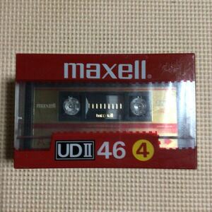 maxell UDⅡ 46 4パック　ハイポジション カセットテープ4本セット【未開封新品】★