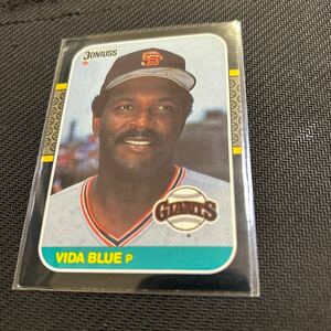 Donruss 1987 Vida Blue SF Giants No.362