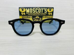 MOSCOT モスコット★レムトッシュ★サングラス★LEMTOSH★伊達眼鏡 ウェリントン 黒縁 カラーレンズ 人気★未使用 美品★