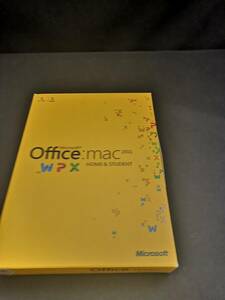 【ジャンク 送料込】マイクロソフト Microsoft Office For mac 2011 Home & Student macintosh　/再生未確認　◆N11-444